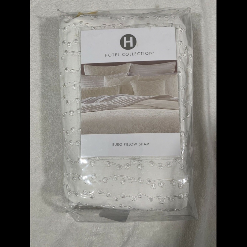 NIB $135 Hotel‎ Collection Artisan European Sham Euro